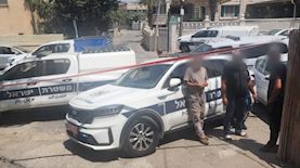 זירת האירוע במועאויה, צילום: דוברות המשטרה